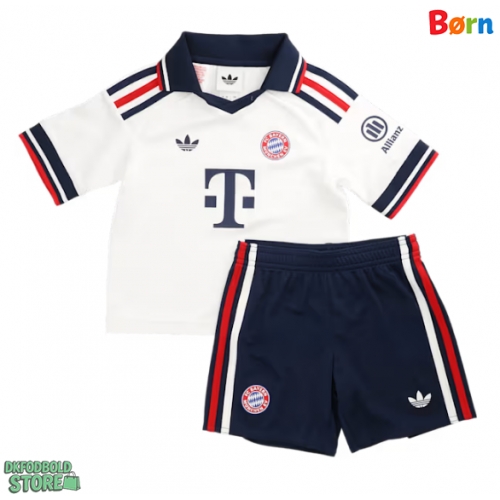Bayern Munich Ismael Saibari #34 Replika Babytøj Udebanesæt Børn 2026-27 Kortærmet (+ Korte bukser)
